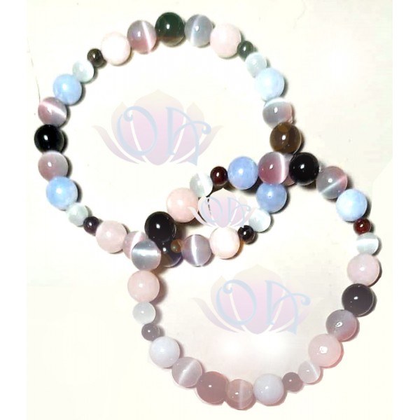 PULSEIRA ANCESTRAL - SUPER PROTEÇÃO (C/ TURMALINA NEGRA E PEDRAS PRECIOSAS) PULSEIRA ANCESTRAL - SUPER PROTEÇÃO (C/ TURMALINA NEGRA E PEDRAS PRECIOSAS)